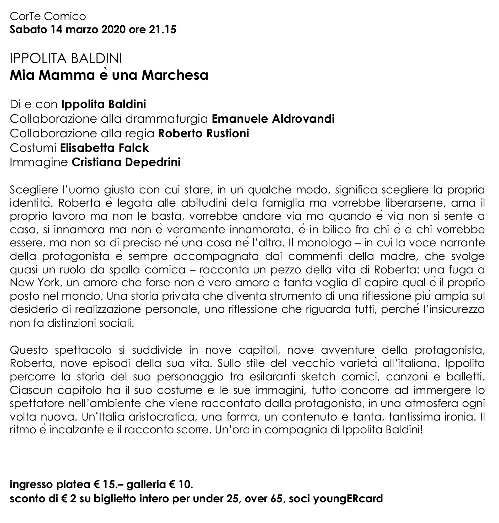 Ippolita Baldini 14 03 2020