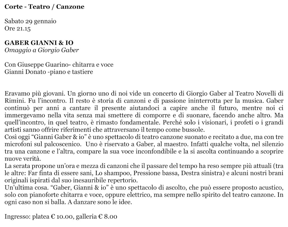 SOGNO AMERICANO